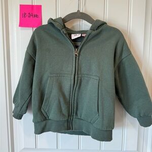 Zara zip up hoodie.